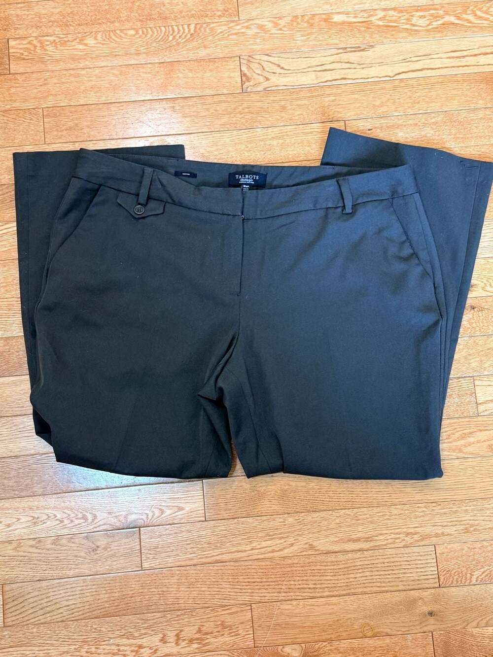 Talbots Woman Petites Olive Dress Trousers Size 18WP‎